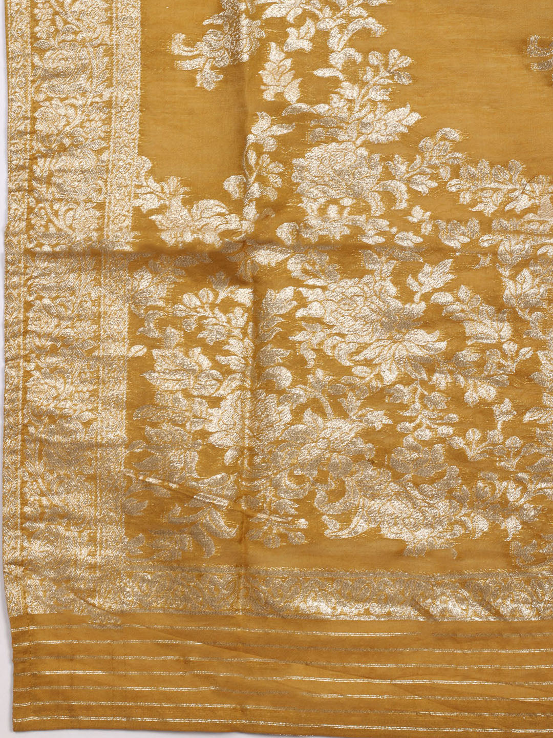 Neck Embroidered Cotton Blend Unstitched Suit With Dupatta