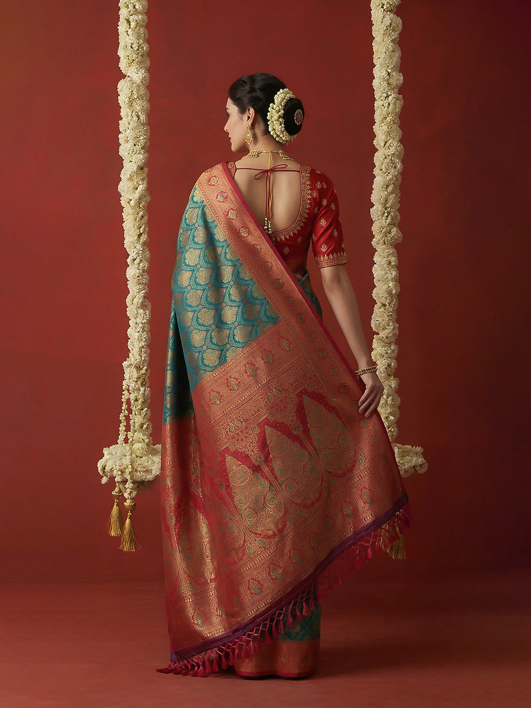 Woven Design Art Silk Saree