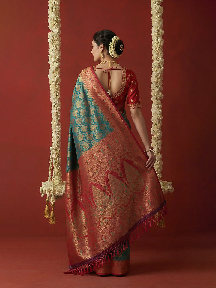 Woven Design Art Silk Saree