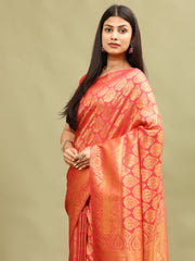 Zari Booti Woven Handloom Saree