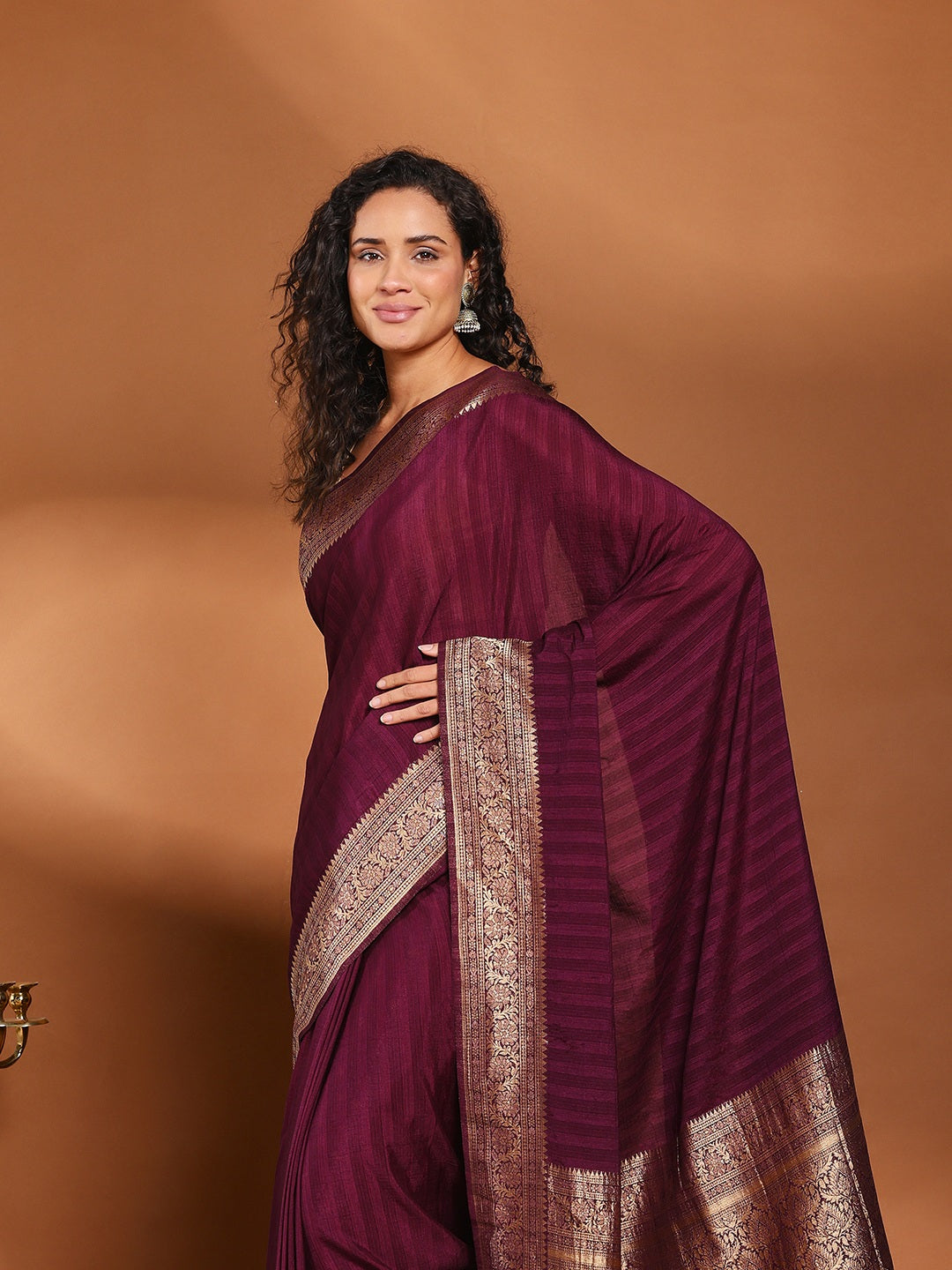 Woven Design Tussar Silk Saree