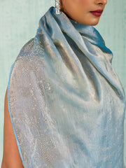 Embroidered Chiffon Saree