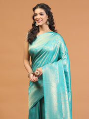 Zari Jaal Woven Handloom Saree