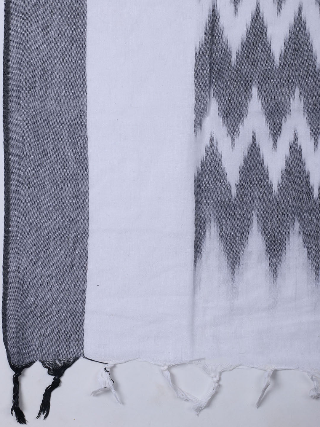 Printed Cotton Blend Unstitched Suit With Dupatta