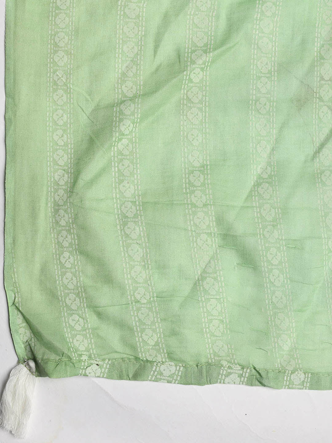 Neck Embroidered Cotton Blend Unstitched Suit With Dupatta