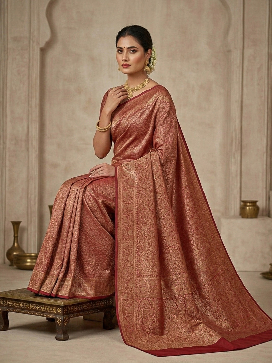 Woven Design Art Silk Banarasi Saree