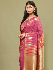 Zari Border Woven Handloom Saree