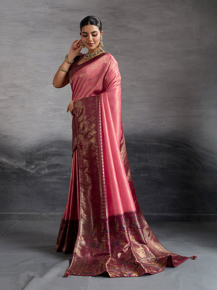 Woven Design Art Silk Saree