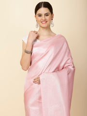 Brocade Zari Jaal Woven Handloom Saree