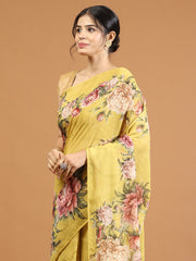 Digital Printed Georgette Saree