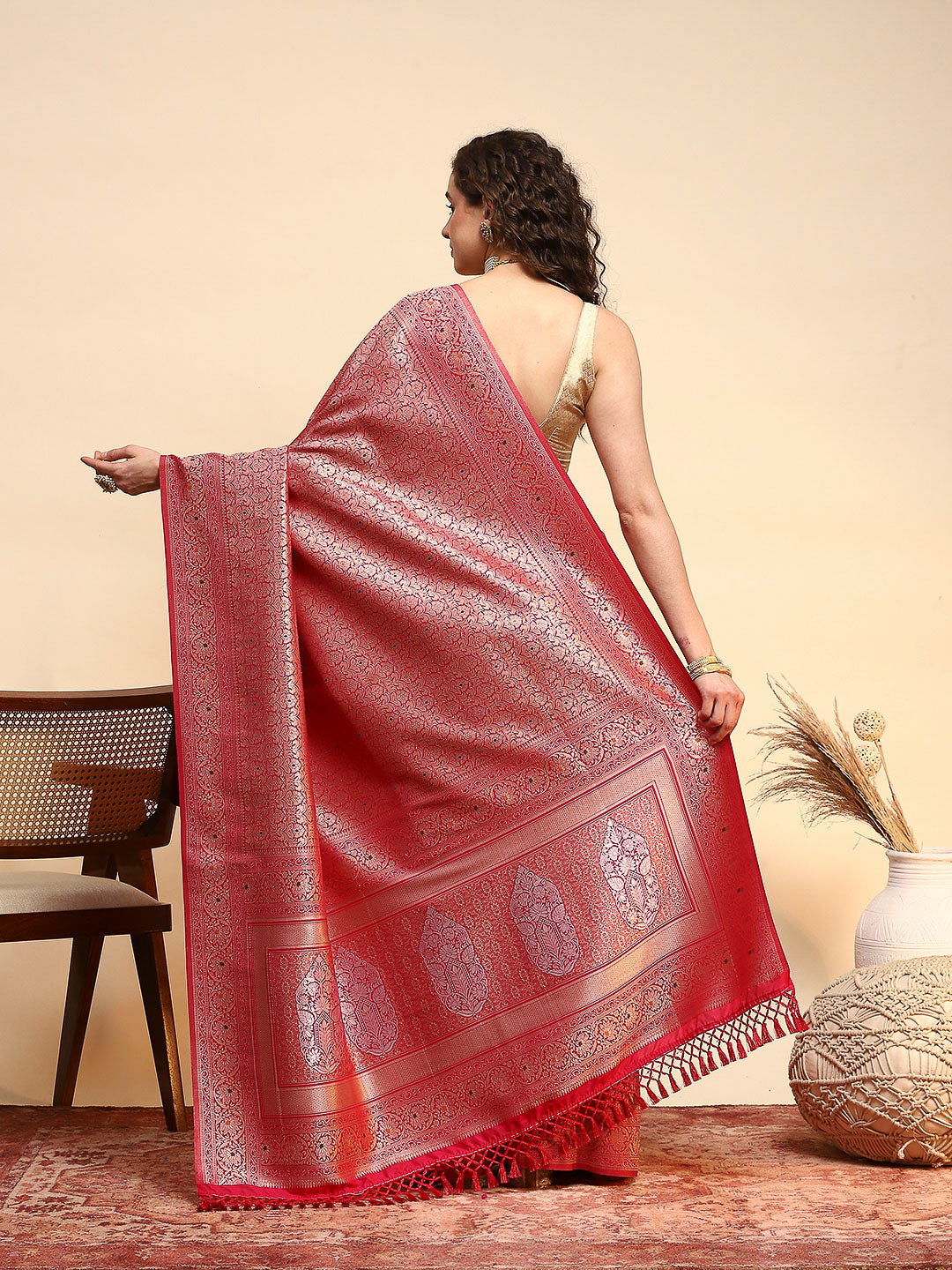 Woven Design Art Silk Saree