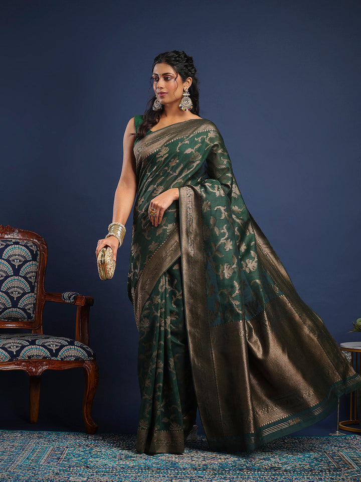 Woven Design Art Silk Saree