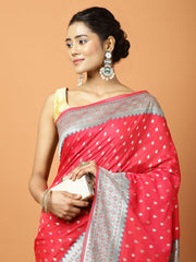 Stone Work Banarasi Woven Saree