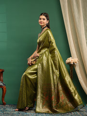 Woven Design Art Silk Saree