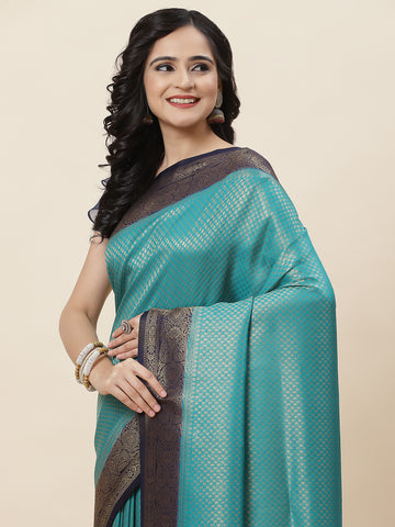 Zari Border Woven Handloom Saree