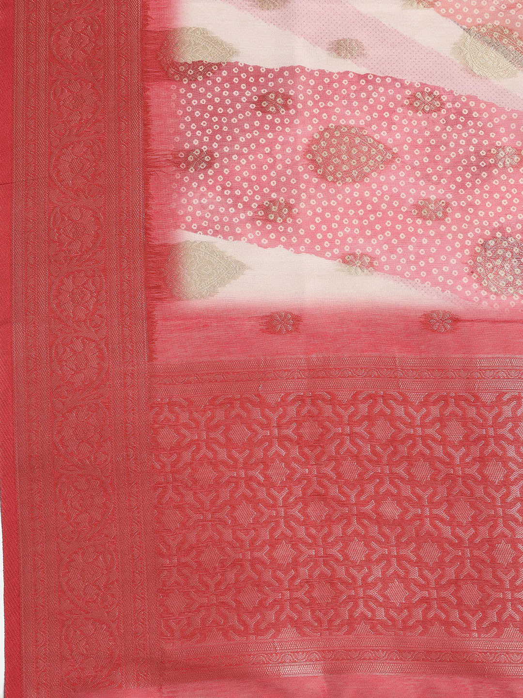 Neck Embroidered Chanderi Unstitched Suit With Dupatta