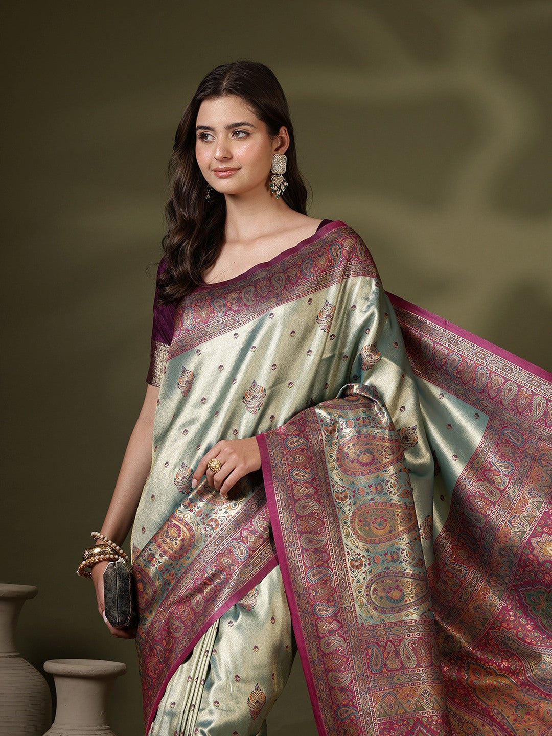 Woven Design Banarasi Saree