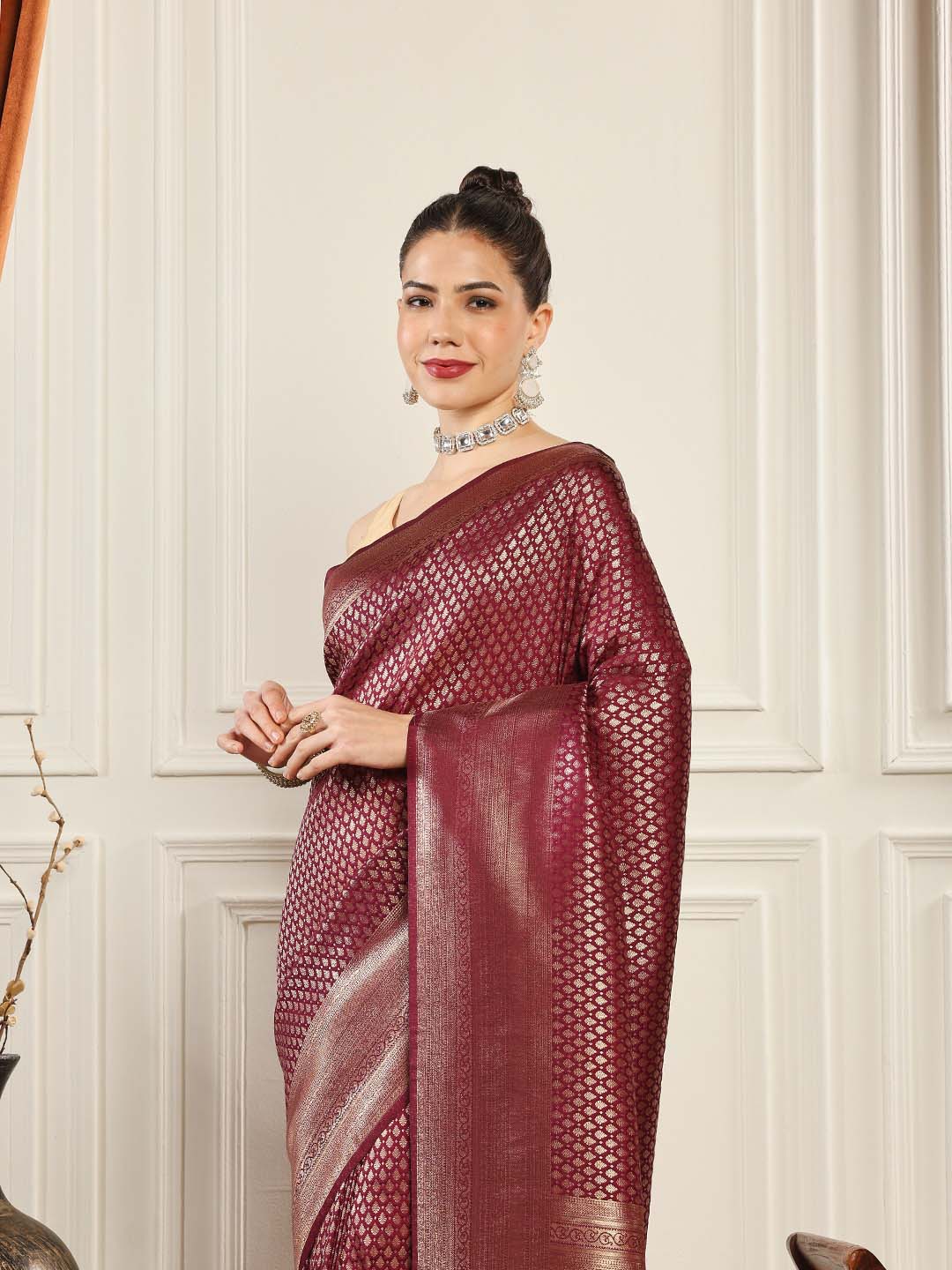 Woven Design Art Silk Saree