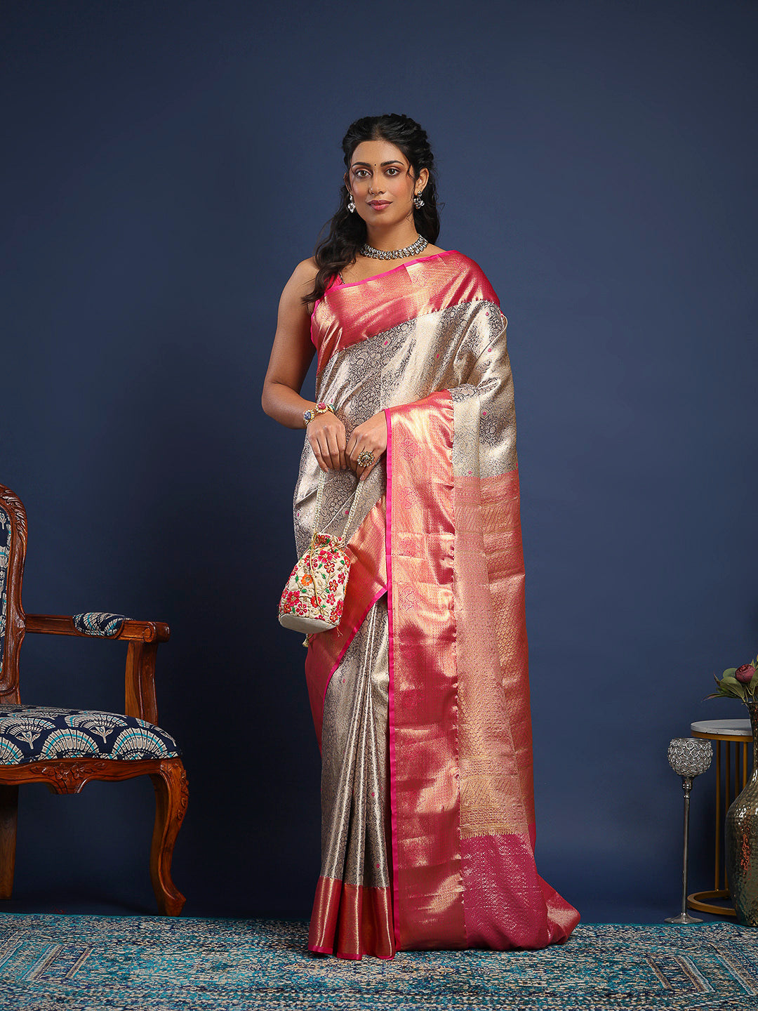 Woven Design Art Silk Saree