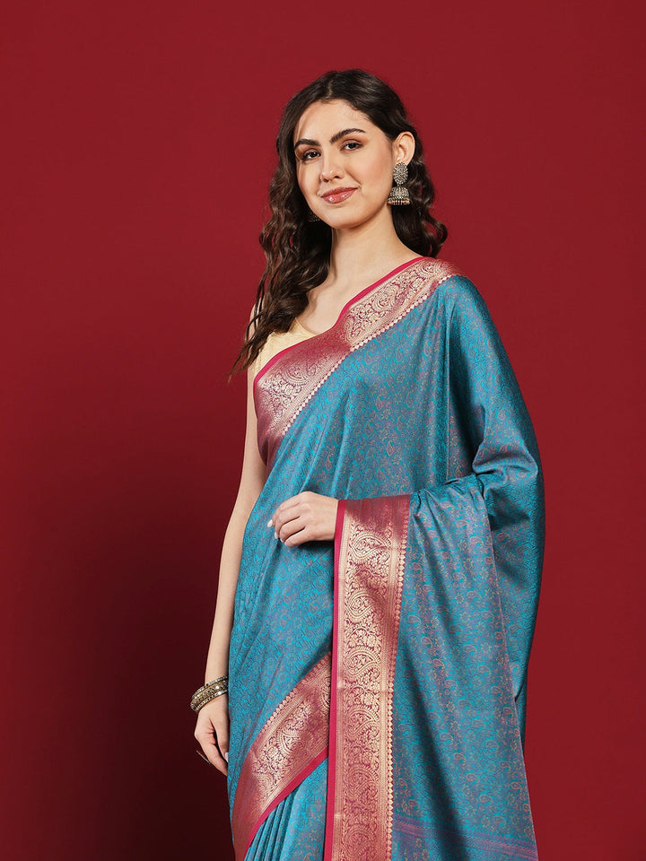 Woven Design Art Silk Saree