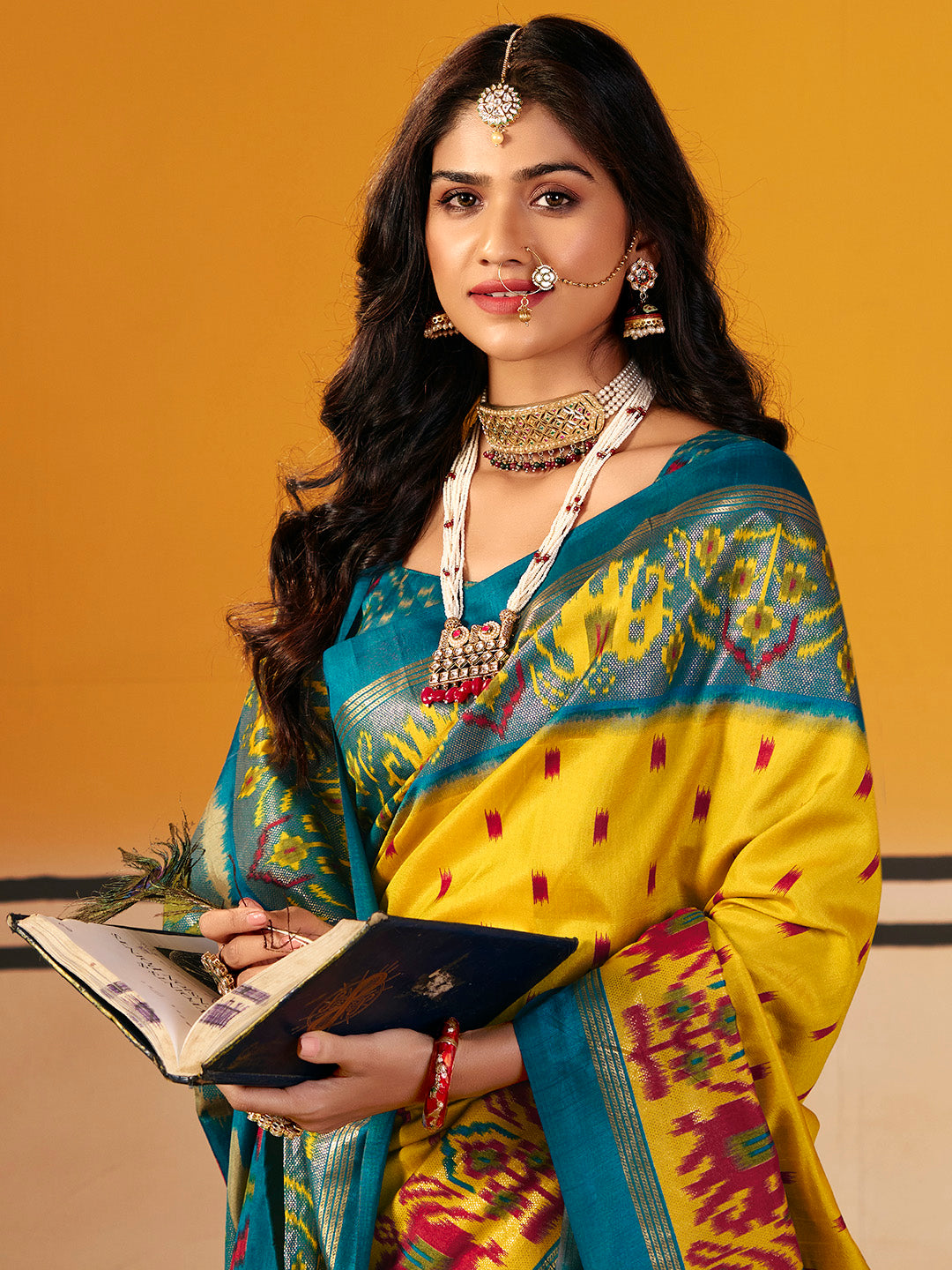 Printed Art Silk Saree