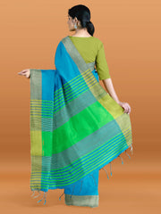 Zari Border Woven Art Silk Saree