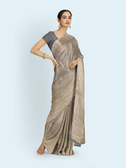 Brocade Zari Jaal Border Handloom Saree