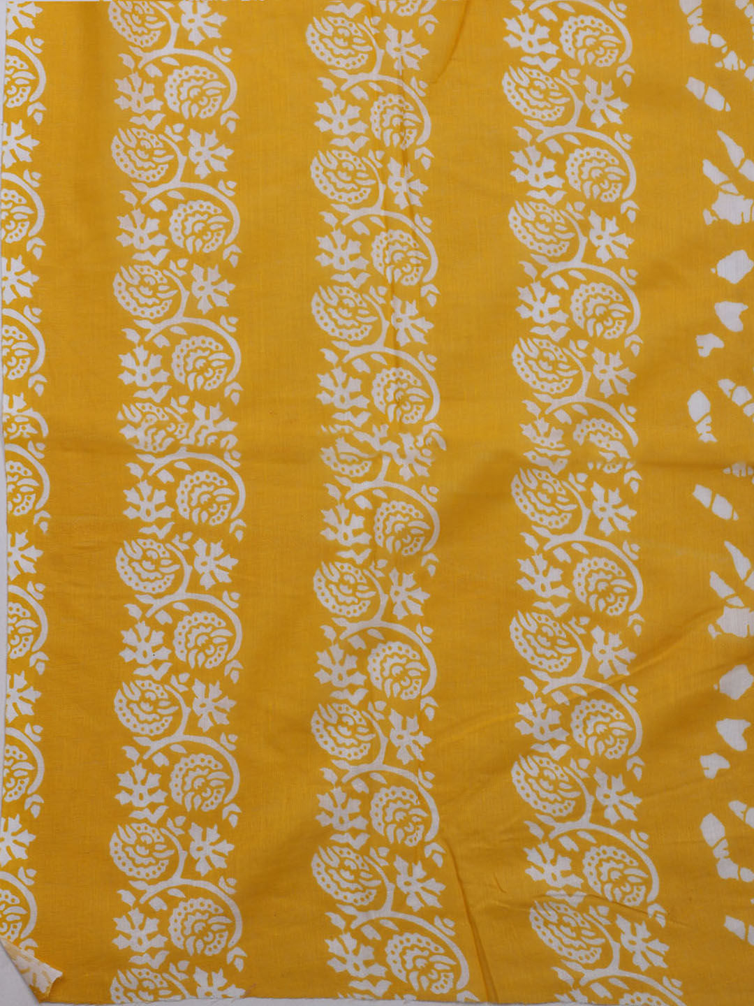 Printed Cotton Blend Unstitched Suit With Dupatta