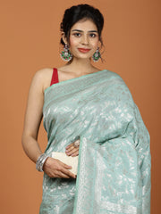 Khaddi Woven Art Silk Saree