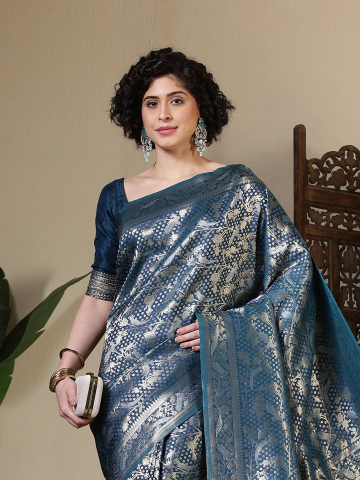 Woven Design Art Silk Saree