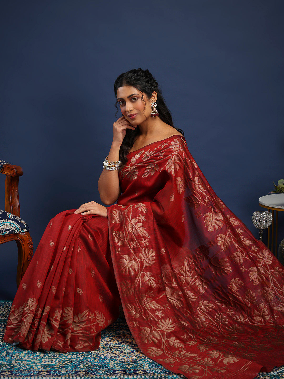 Woven Design Art Silk Saree