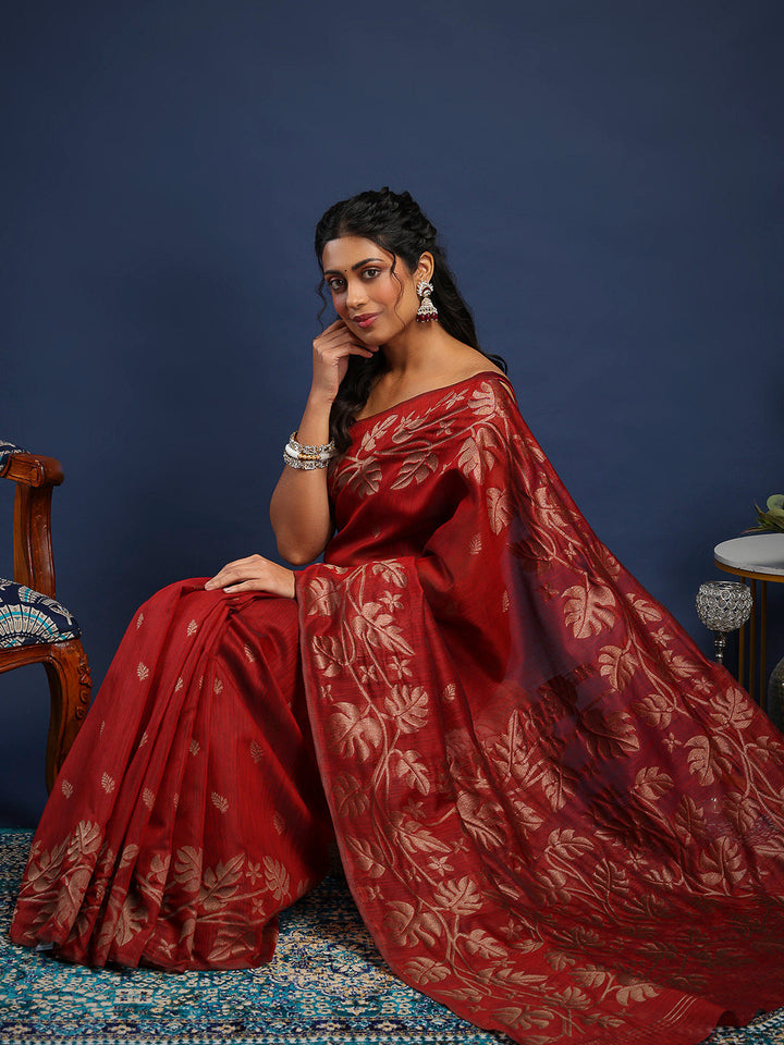 Woven Design Art Silk Saree