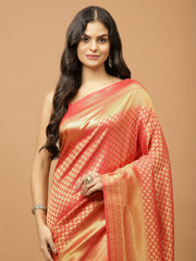 Zari Booti Woven Handloom Saree