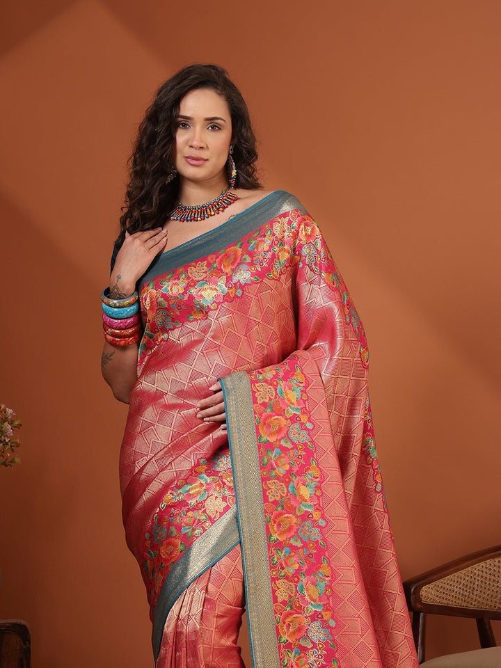 Woven Design Dola Silk Saree