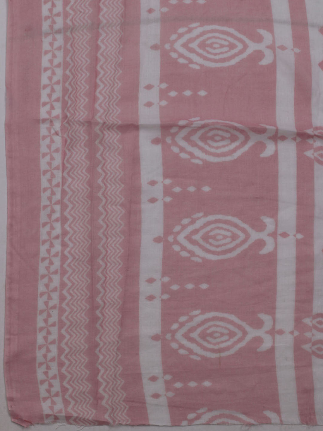 Neck Embroidered Cotton Blend Unstitched Suit With Dupatta