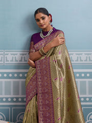 Woven Design Art Silk Saree