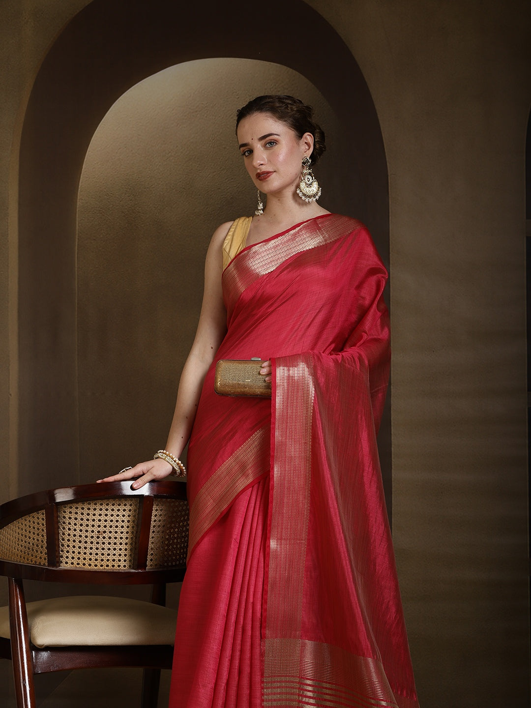 Woven Design Art Silk Saree