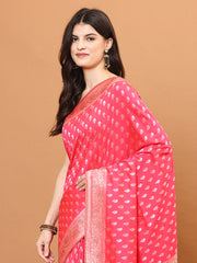 Stone Embroidery Banarasi Saree