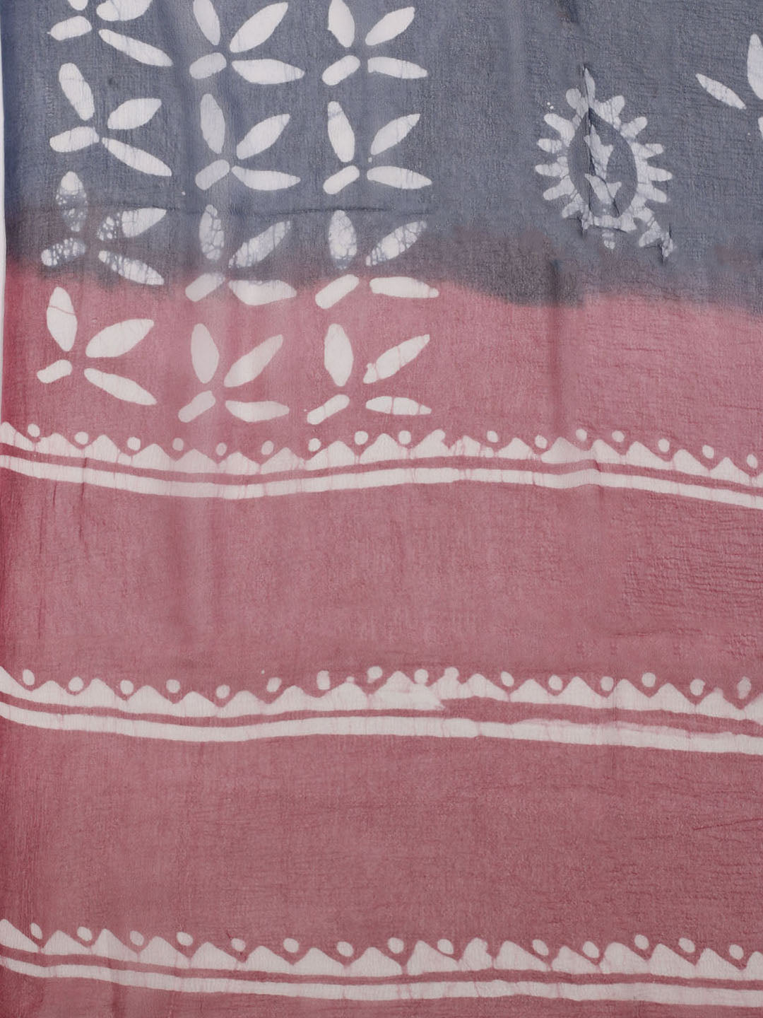 Printed Cotton Blend Unstitched Suit With Dupatta