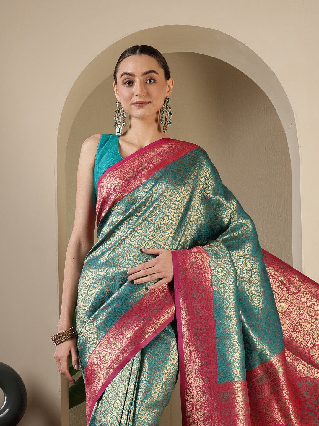 Woven Design Banarasi Saree