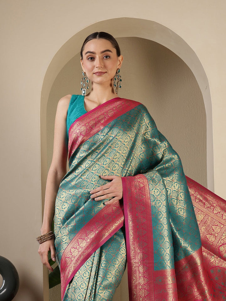Woven Design Banarasi Saree