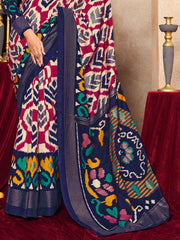 Printed Art Silk Saree