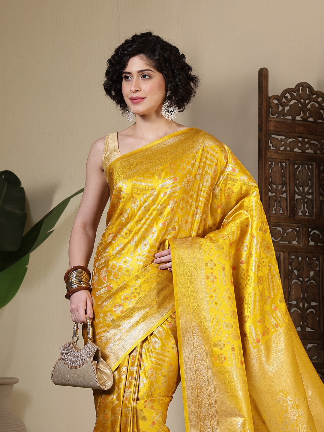 Woven Design Art Silk Saree