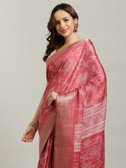 Maheshwari Printed Dola Cotton Saree