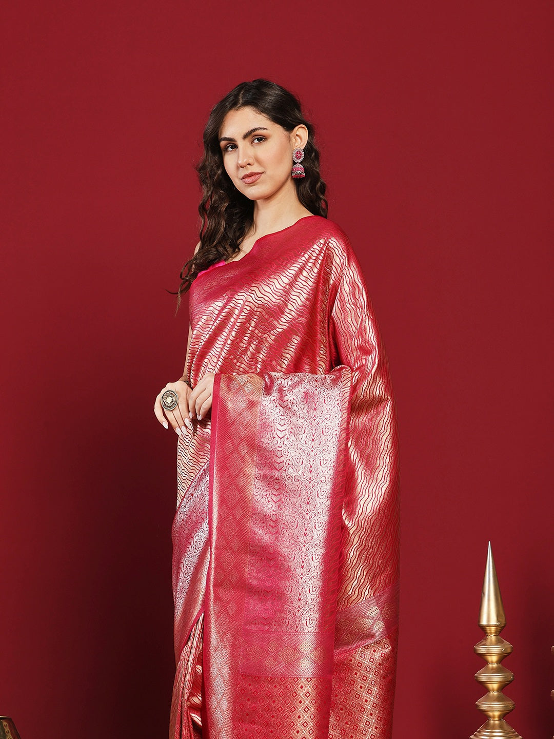Woven Design Art Silk Saree