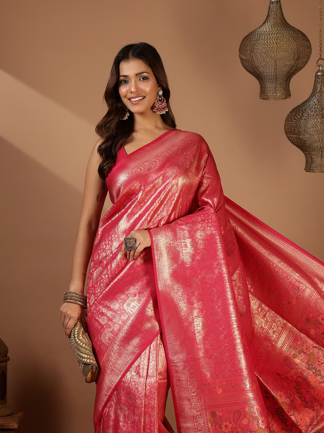 Woven Design Art Silk Saree