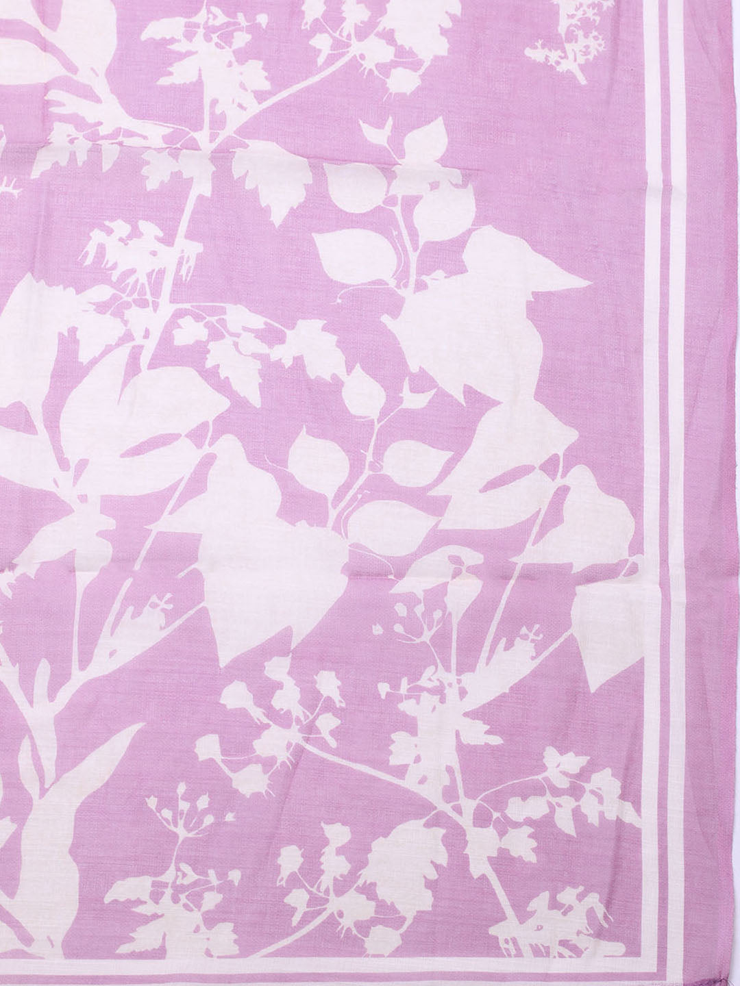 Embroidered Cotton Blend Unstitched Suit With Pant &amp; Dupatta