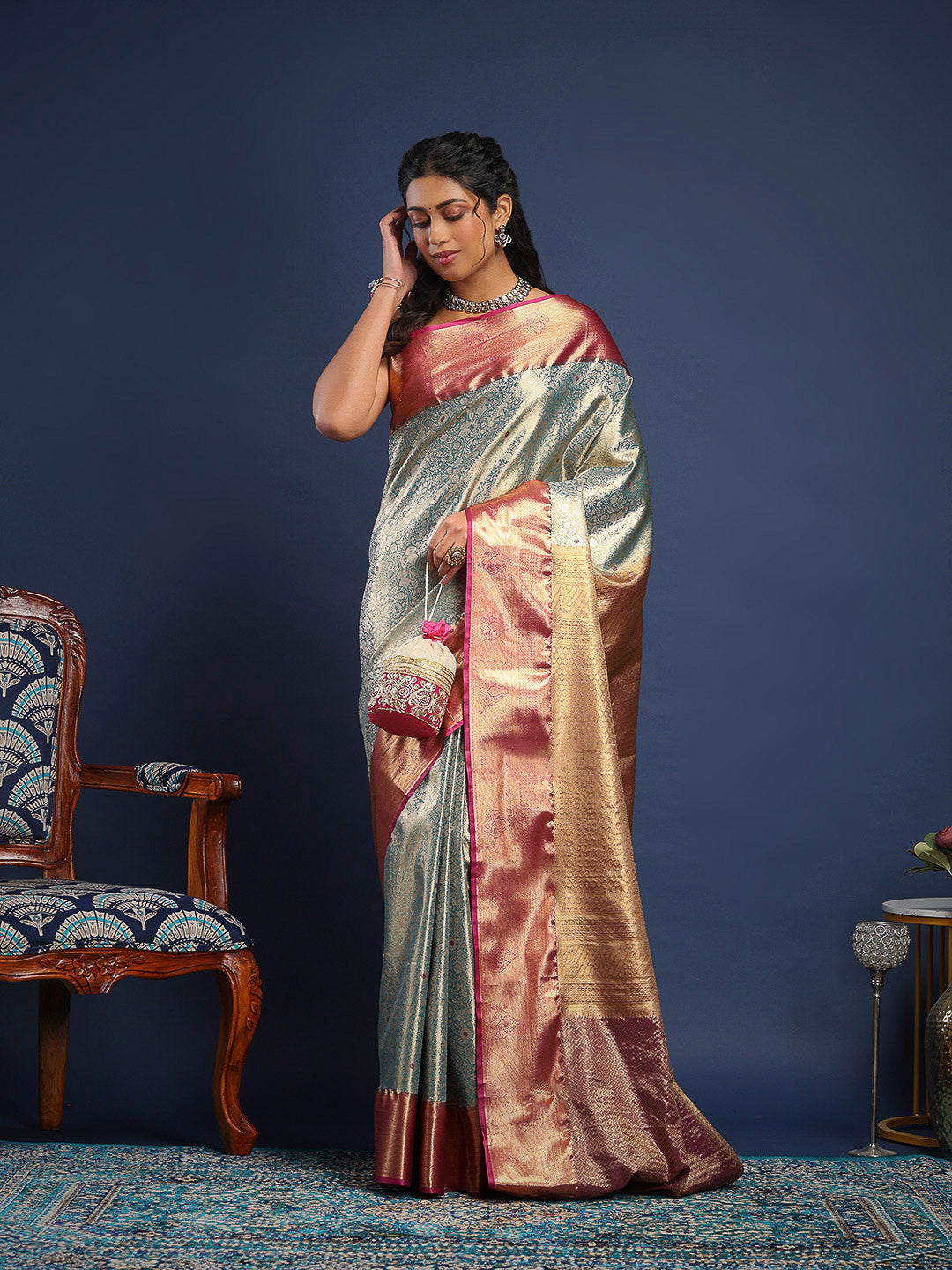 Woven Design Art Silk Saree