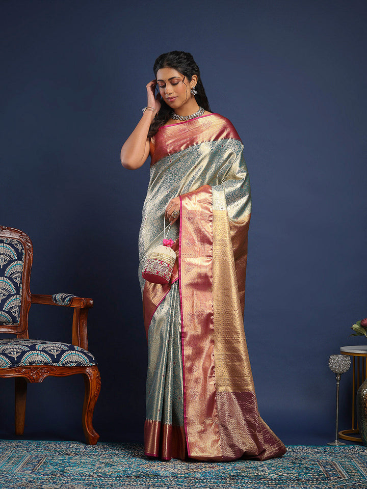 Woven Design Art Silk Saree