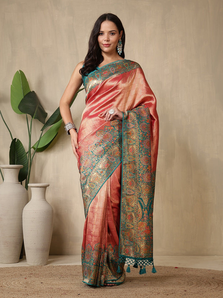 Woven Design Dola Silk Saree